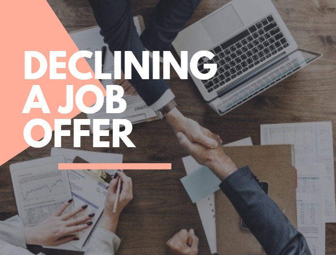 Declining a job offer advice in Wiltshire